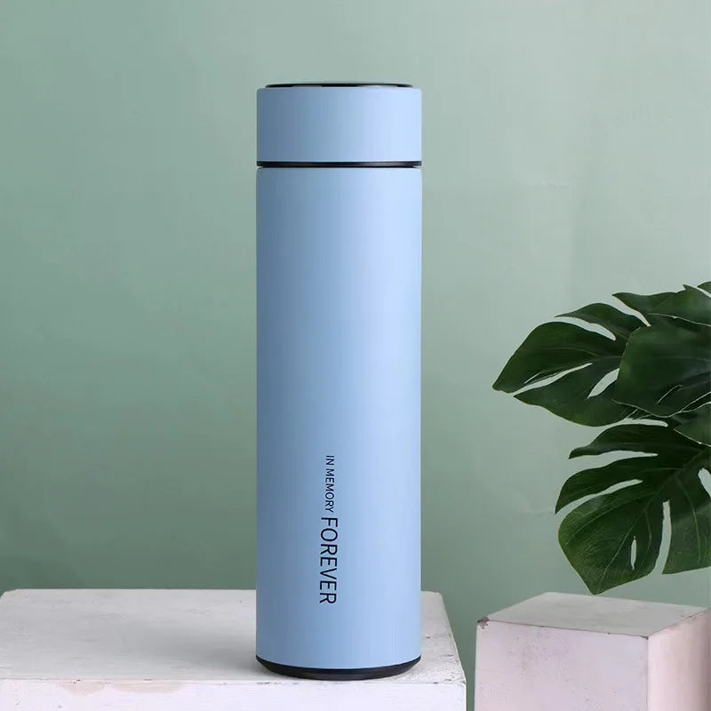 Smart Thermal Bottle Display Temperature Thermal Mug Stainless Steel Food Thermos For Tea Water Bottle With Heating Cup